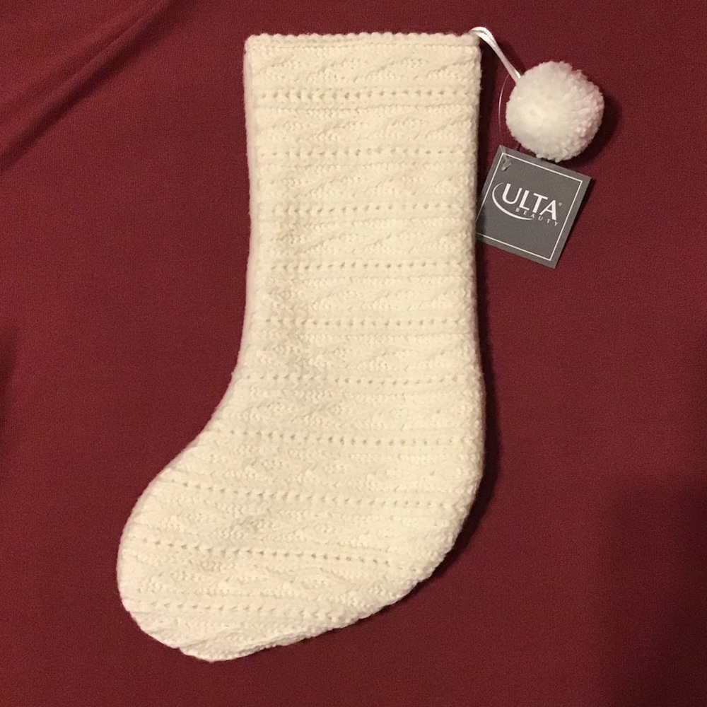 Ulta Beauty Cream Holiday Stocking